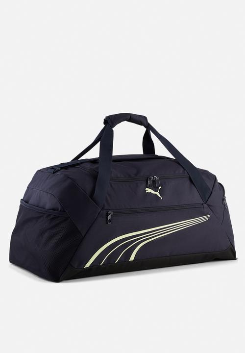 PUMA - Puma Fundamental Medium Sports Bag - New Navy-Apple Spritz