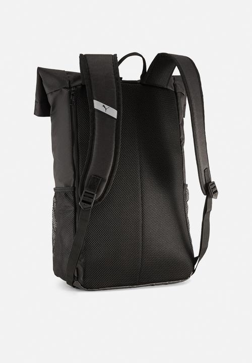PUMA - Pumatech Roll Top Backpack - Puma Black
