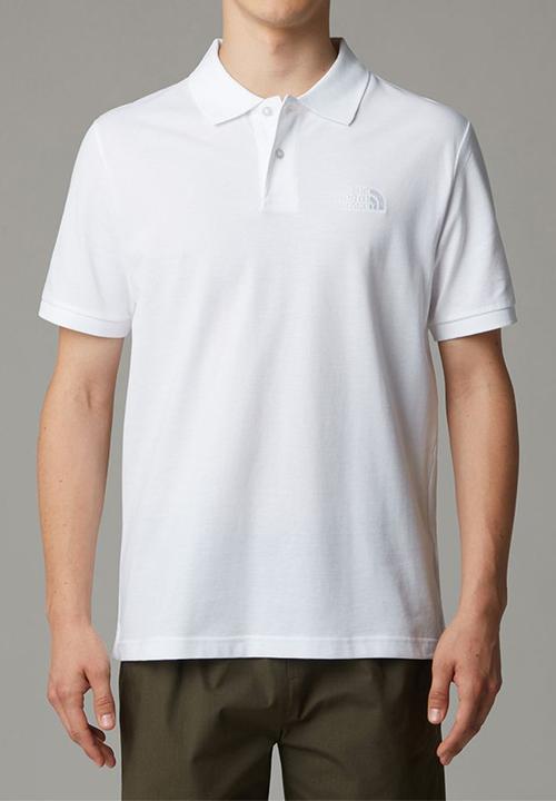 Essential regular polo - tnf white1