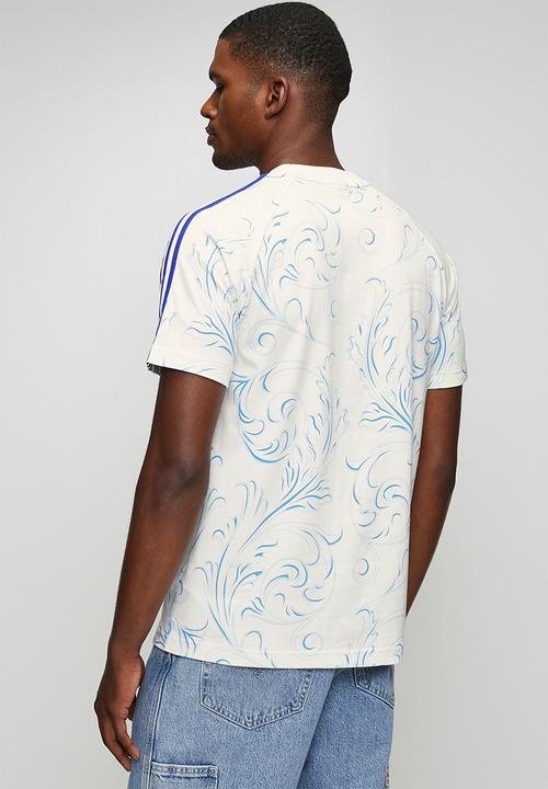 adidas Originals - Argentina AFA Originals AOP T-shirt - Off White