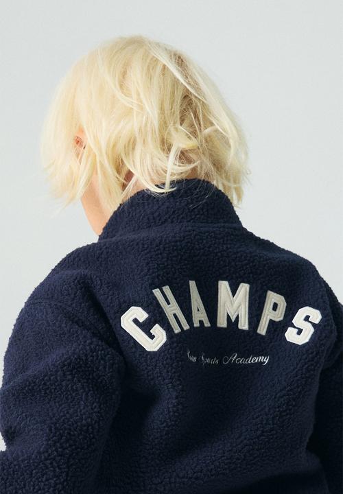 H&M - Teddy sweatshirt - dark blue ca