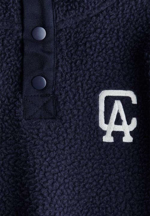 H&M - Teddy sweatshirt - dark blue ca