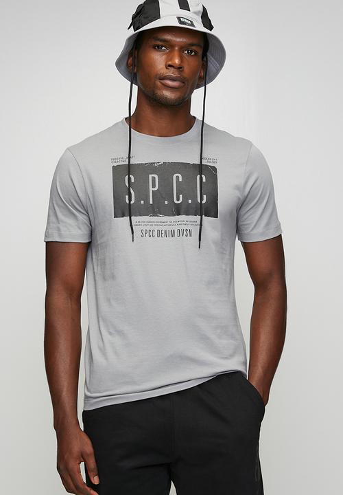 S.P.C.C - Elias Tee  - Mid Grey