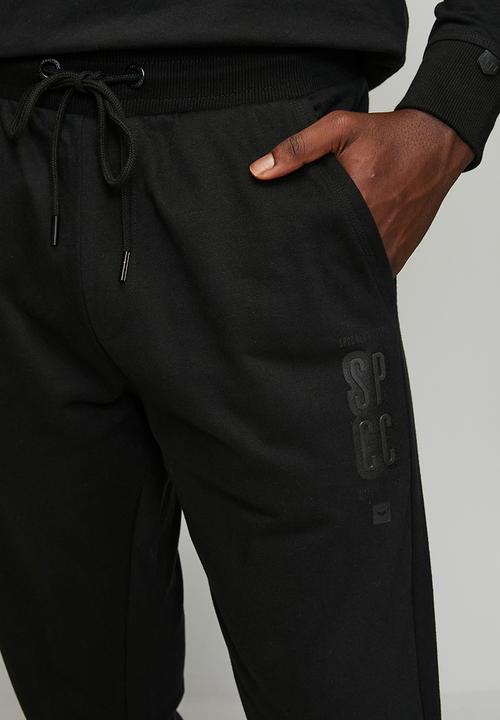 S.P.C.C - Miles Track Pant  - Black