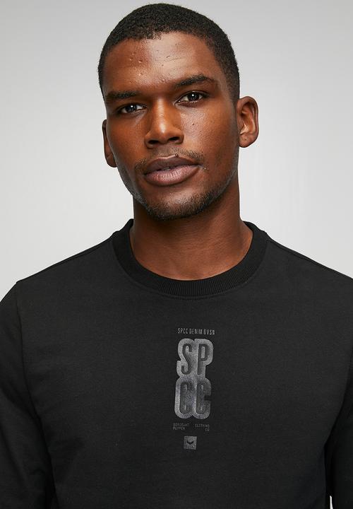 S.P.C.C - Miles Sweat  - Black