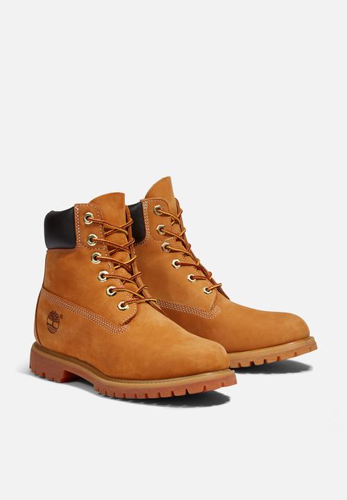 Timberland - Timberland® premium 6 inch lace up waterproof boot - wheat nubuck