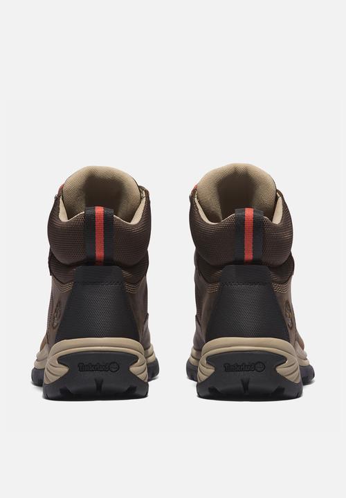 Timberland - White ledge mid lace up waterproof hiking boot - chocolate brown