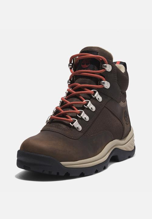 Timberland - White ledge mid lace up waterproof hiking boot - chocolate brown