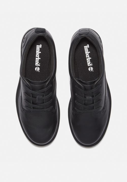 Timberland - Verona square lace up shoe - black full grain