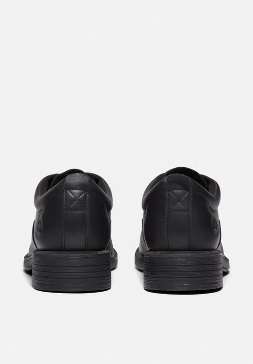 Timberland - Verona square lace up shoe - black full grain