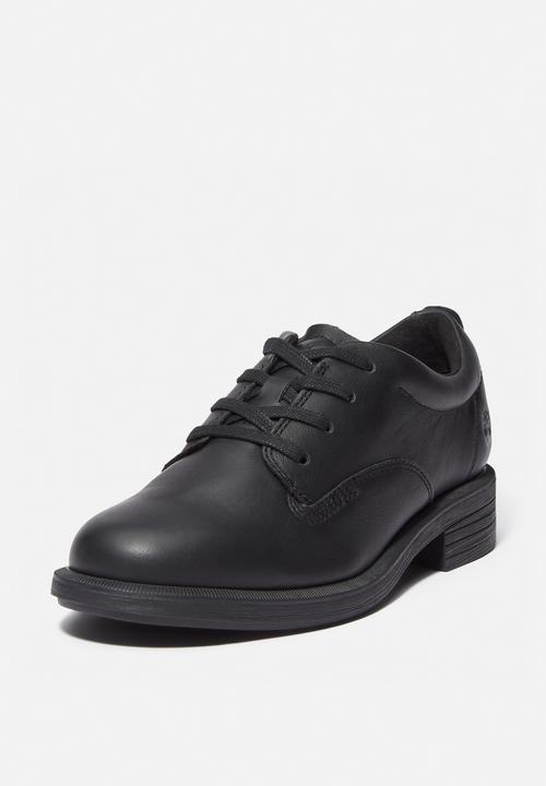 Timberland - Verona square lace up shoe - black full grain