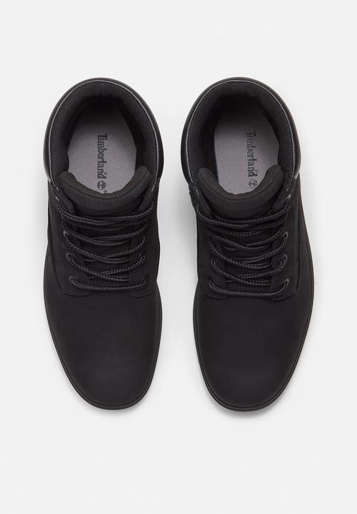 Timberland - Auburn falls 6 inch lace up waterproof boot - black nubuck