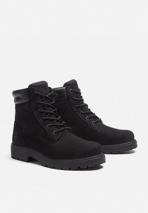 Timberland - Auburn falls 6 inch lace up waterproof boot - black nubuck