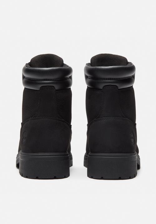 Timberland - Auburn falls 6 inch lace up waterproof boot - black nubuck