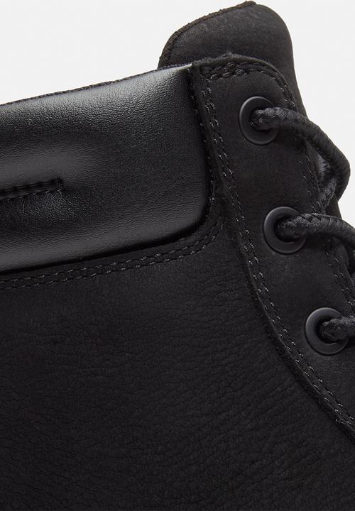 Timberland - Auburn falls 6 inch lace up waterproof boot - black nubuck