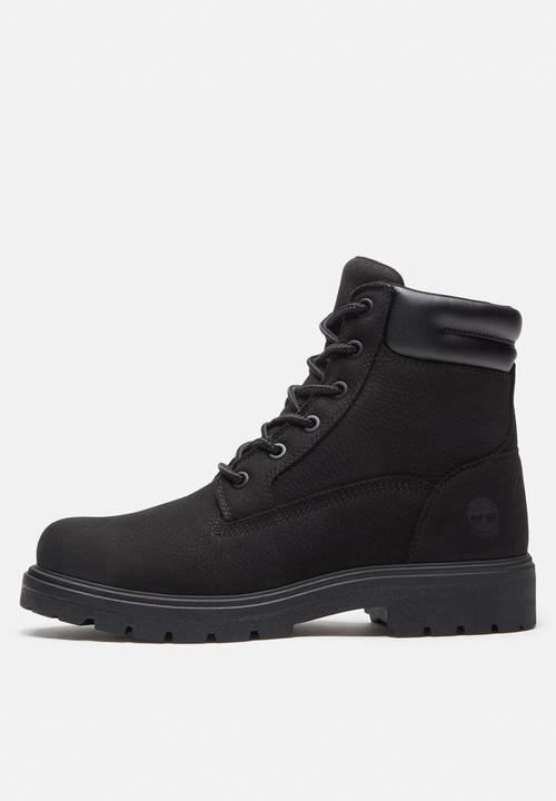 Timberland - Auburn falls 6 inch lace up waterproof boot - black nubuck