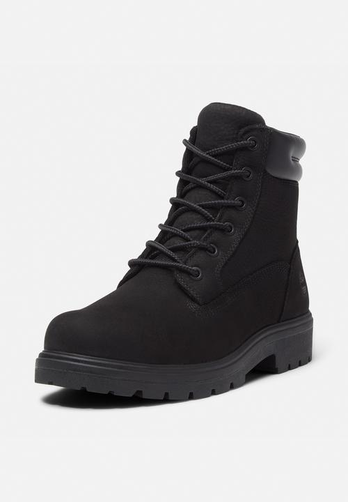 Timberland - Auburn falls 6 inch lace up waterproof boot - black nubuck