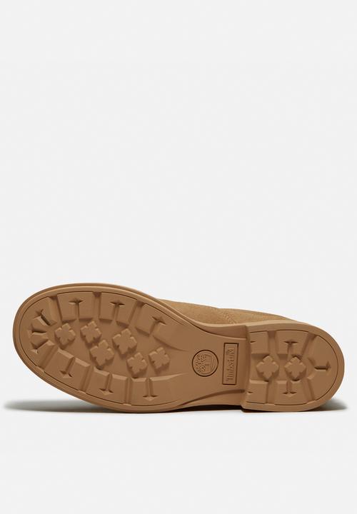 Timberland - Verona square lace up shoe - medium beige suede