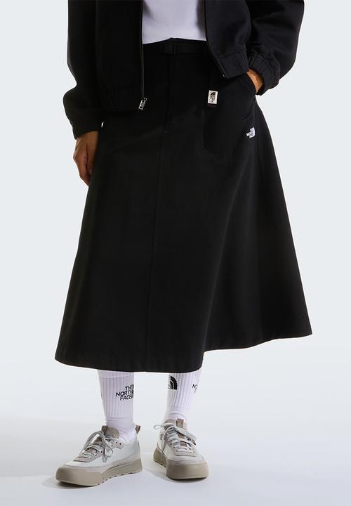 W Twill Skirt - Ap - Tnf Black-T