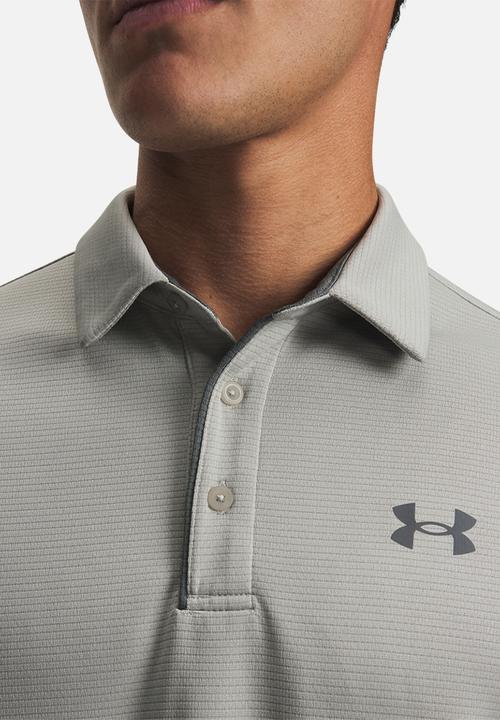 Under Armour - UA Tech Polo - Titanium/Pitch Gray