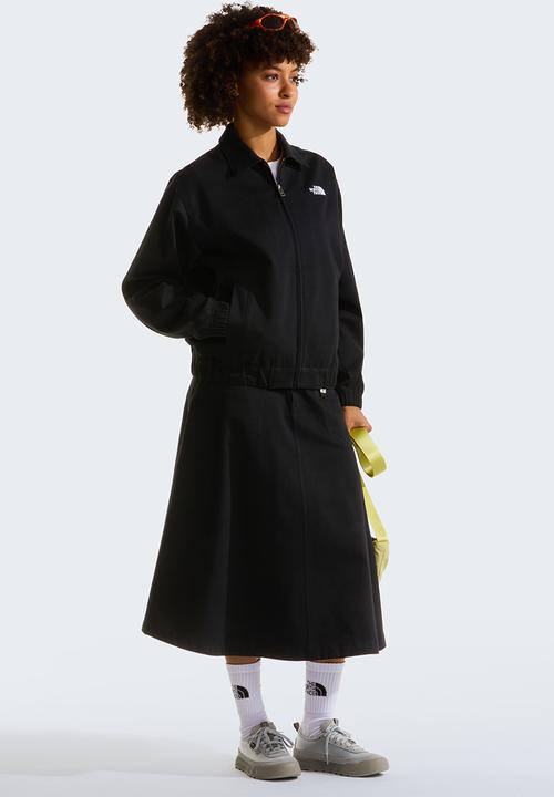 W Twill Collared Jacket - Tnf Black