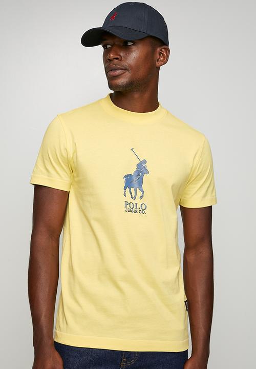 POLO - Ruey Pjc Short sleeve Glass Logo Tee - Light Yellow