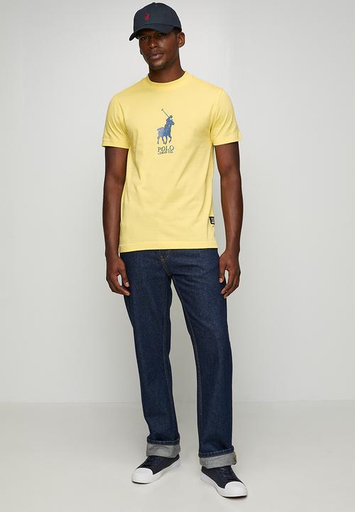 POLO - Ruey Pjc Short sleeve Glass Logo Tee - Light Yellow