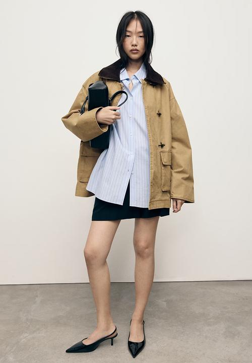 MANGO - Parka Fire - Medium Brown