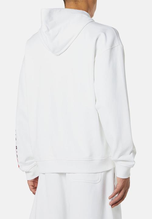Diesel  - S-BOXT-ZIP-HOOD-DIV - White