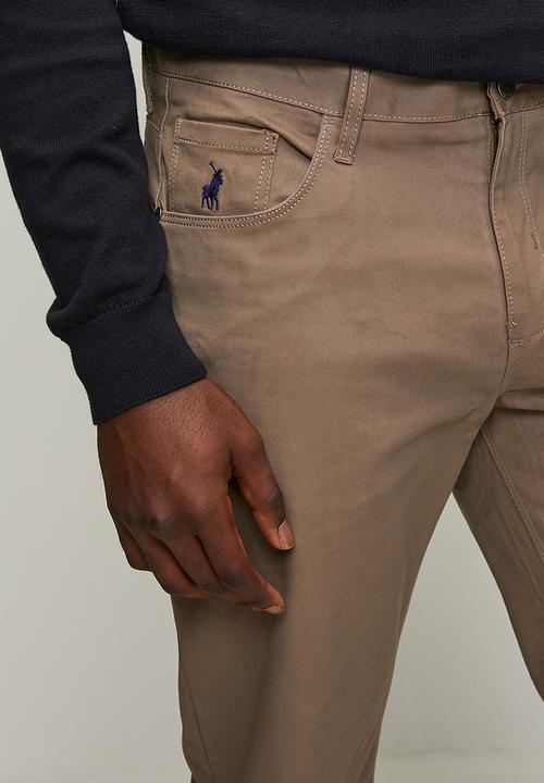 POLO - Ethan Essential 5 Pocket Trouser - Taupe