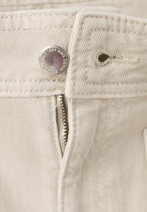 MANGO - Jeans jessie - light brown