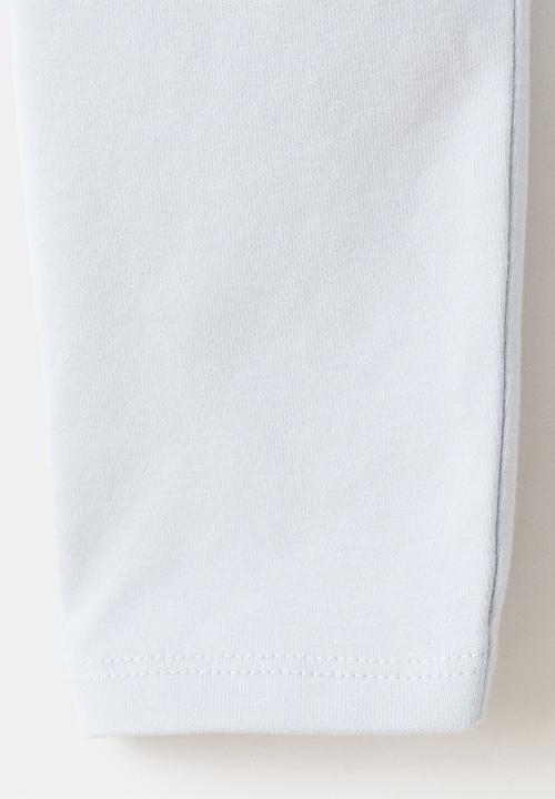 MANGO - T-shirt murma - light pastel blue