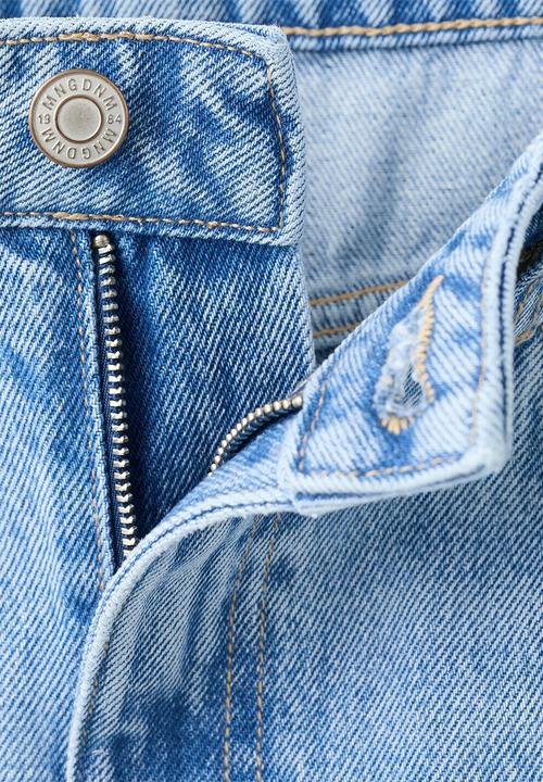 MANGO - Jeans bet - open blue