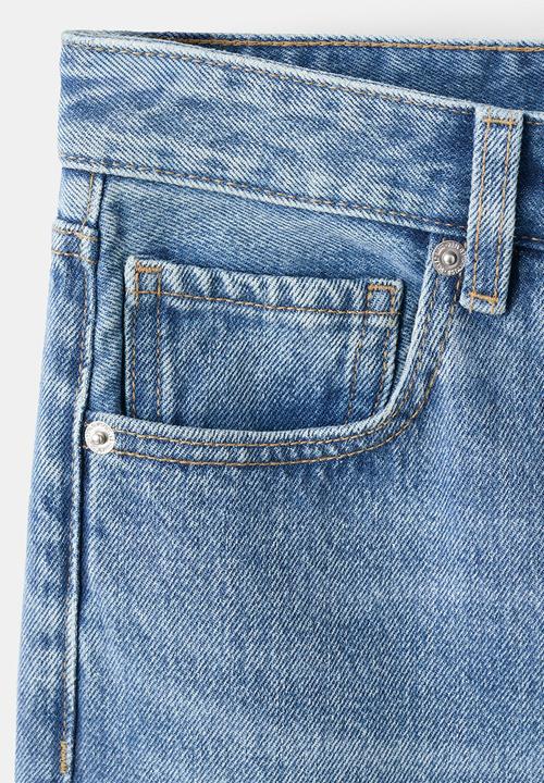 MANGO - Jeans newyork- open blue