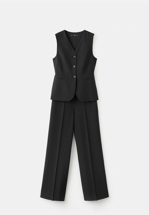MANGO - Jumpsuit erin2- black