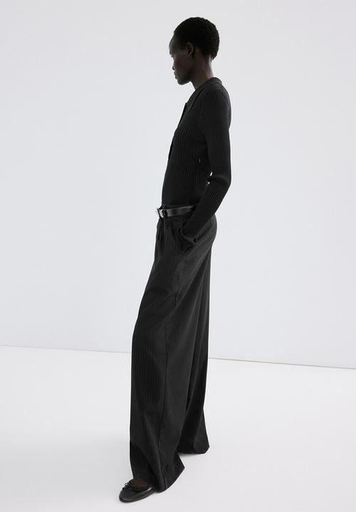 MANGO - Jumpsuit irim- black