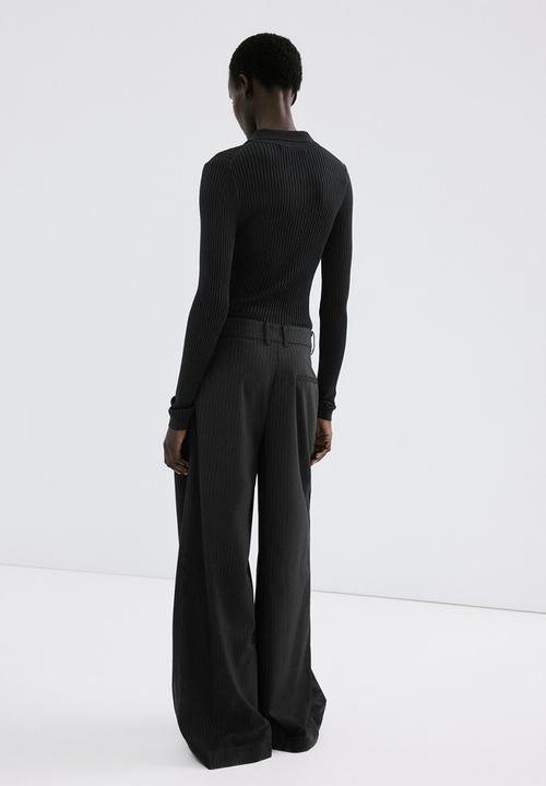MANGO - Jumpsuit irim- black