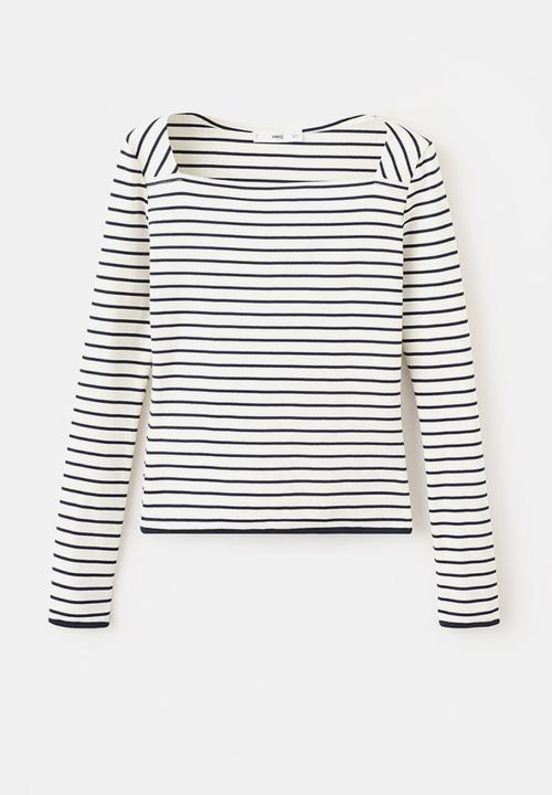 MANGO - T-shirtporta - natural