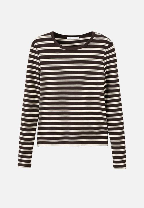 MANGO - T-shirtpaul - brown