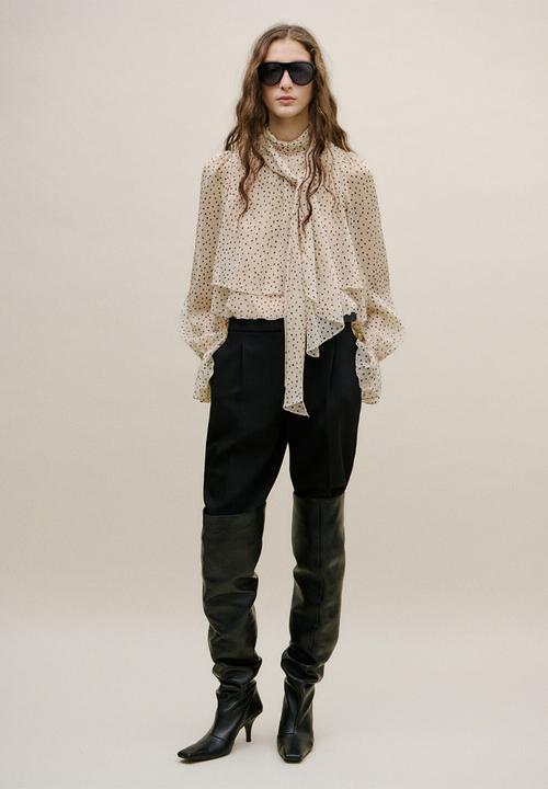 MANGO - Blouse lurdes- light beige