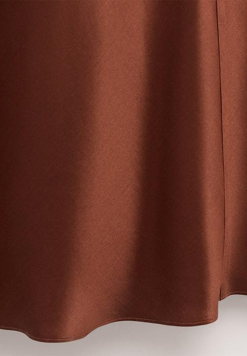 MANGO - Dress marcela - medium orange