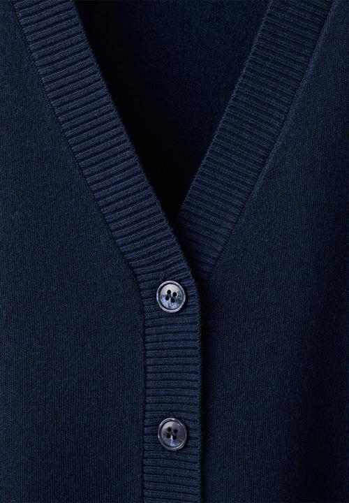 MANGO - Cardigan brunins - navy
