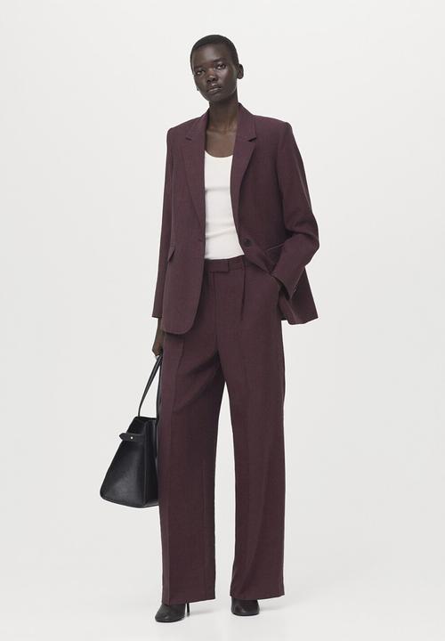 MANGO - Blazer veronica- medium purple
