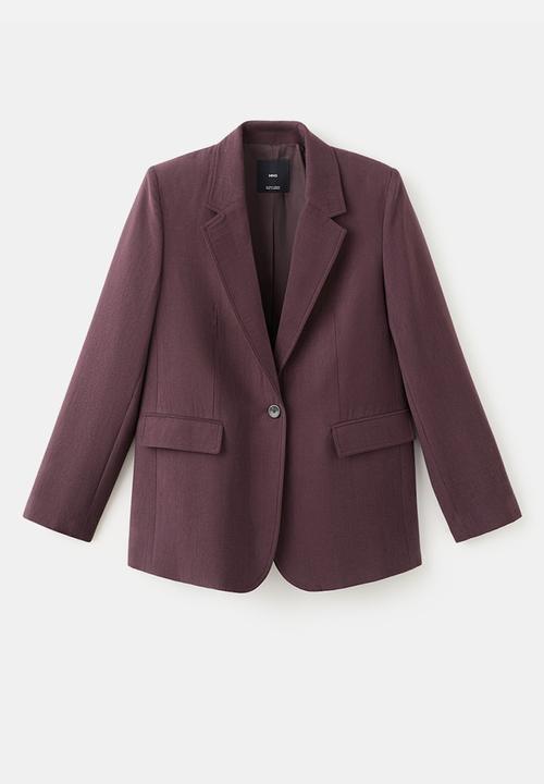 MANGO - Blazer veronica- medium purple