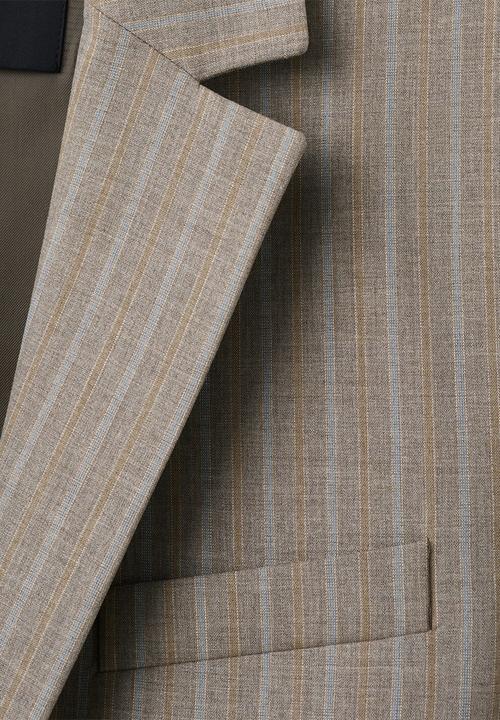 MANGO - Blazer sol- medium brown