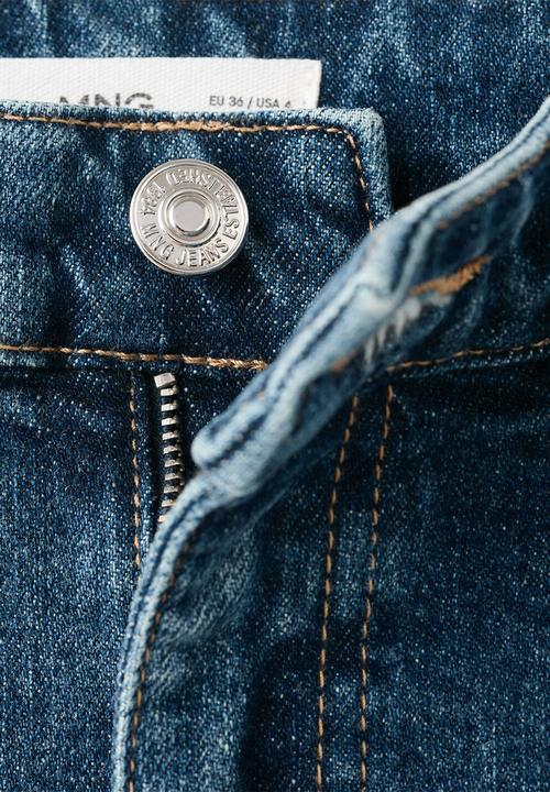 MANGO - Jeans claudia  -  open blue