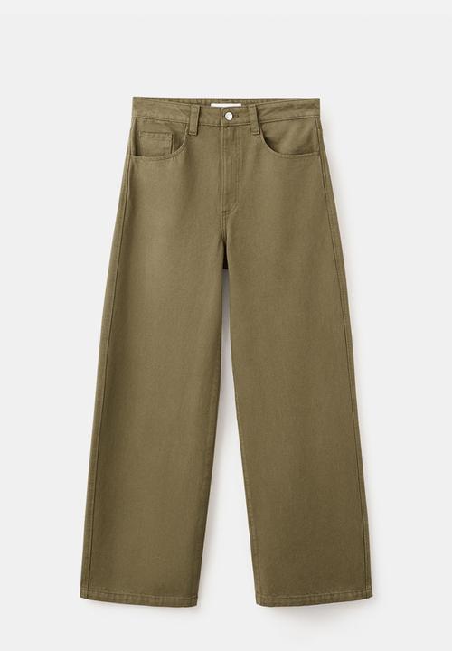 MANGO - Jeans clemence - beige/khaki