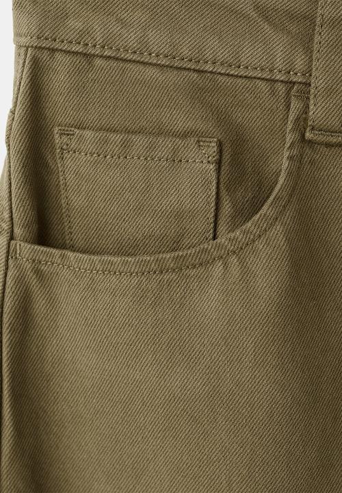 MANGO - Jeans clemence - beige/khaki