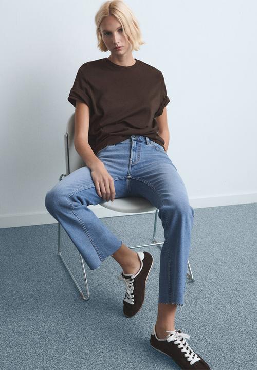 MANGO - Jeans sienna- open blue