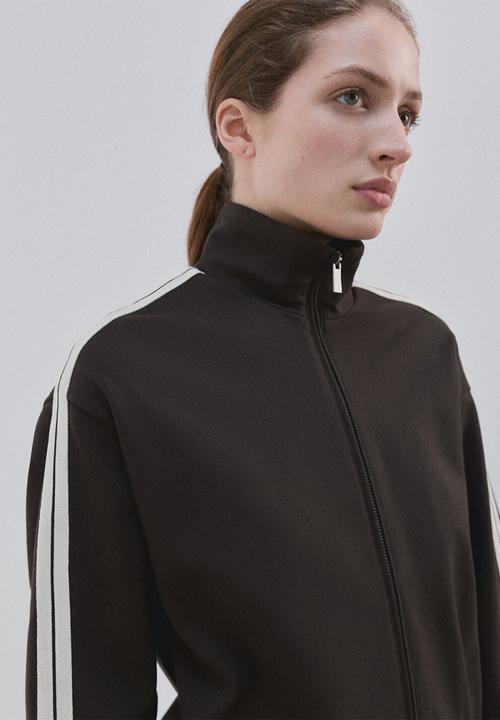 MANGO - Sweatshirt tri - brown